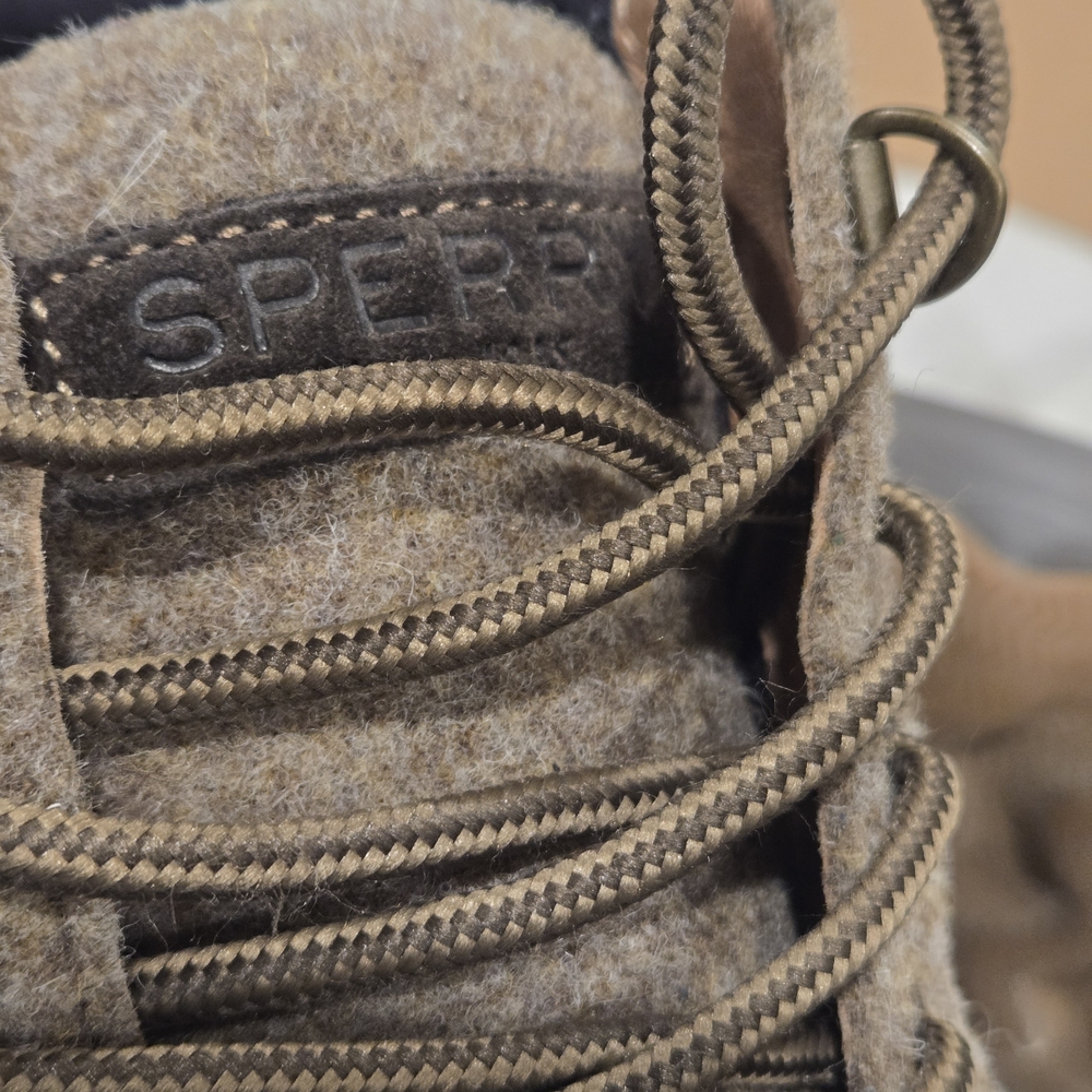 Sperry Brown and Black Duck Boots - Picture 4 of 10